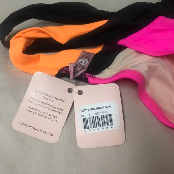 Agent Provocateur Mazzy Bikini Bottom Size 3 - Picture 4 of 5